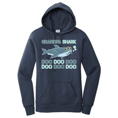 Grandpa Shark Doo Doo Doo Women's Pullover Hoodie