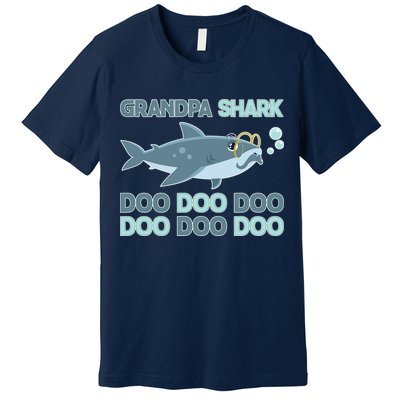 Grandpa Shark Doo Doo Doo Premium T-Shirt
