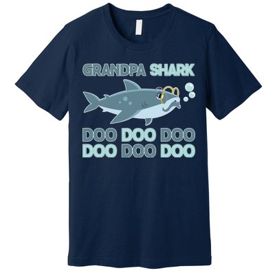 Grandpa Shark Doo Doo Doo Premium T-Shirt