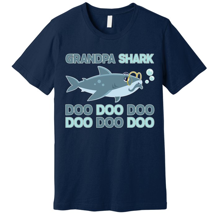 Grandpa Shark Doo Doo Doo Premium T-Shirt
