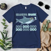 Grandpa Shark Doo Doo Doo Premium T-Shirt