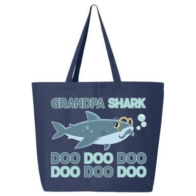 Grandpa Shark Doo Doo Doo 25L Jumbo Tote