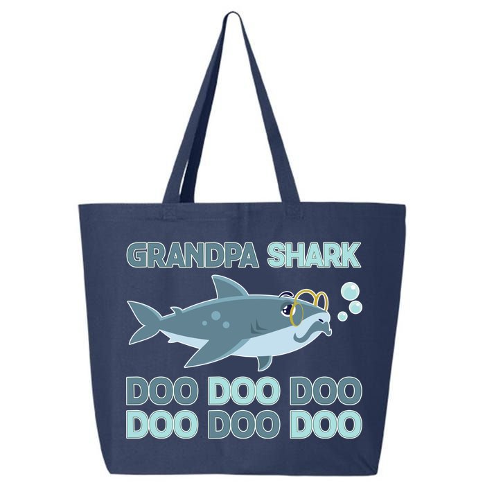 Grandpa Shark Doo Doo Doo 25L Jumbo Tote