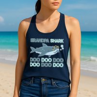 Grandpa Shark Doo Doo Doo Womens Tank Top