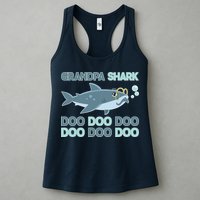 Grandpa Shark Doo Doo Doo Womens Tank Top