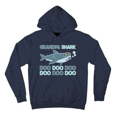 Grandpa Shark Doo Doo Doo Tall Hoodie