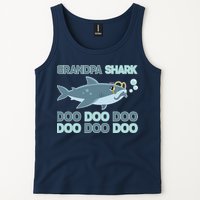 Grandpa Shark Doo Doo Doo Tank Top