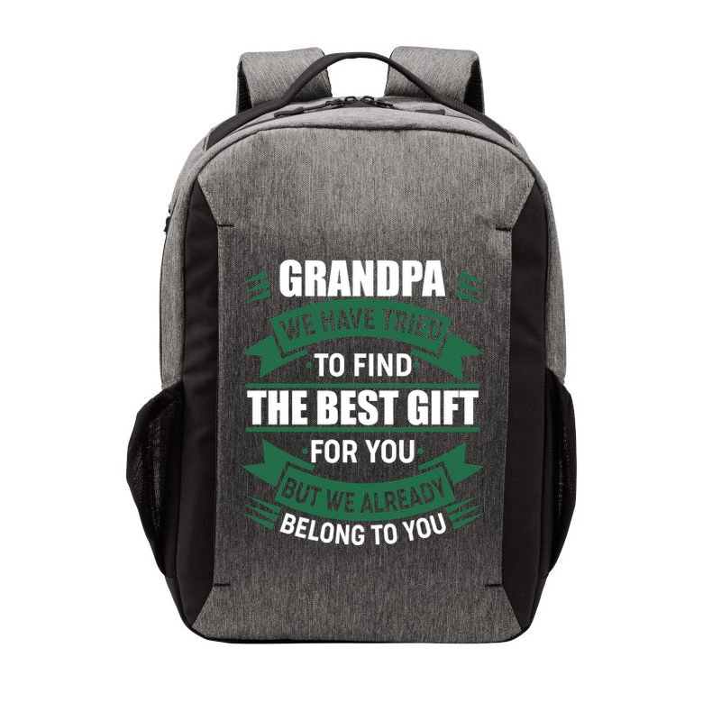 Grandpa The Best Gift For You Vector Backpack