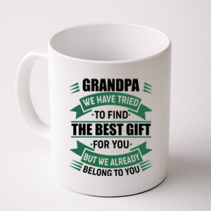 Grandpa The Best Gift For You Coffee Mug