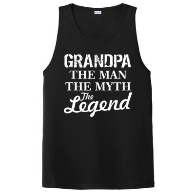 Grandpa The Man Myth Legend PosiCharge Competitor Tank