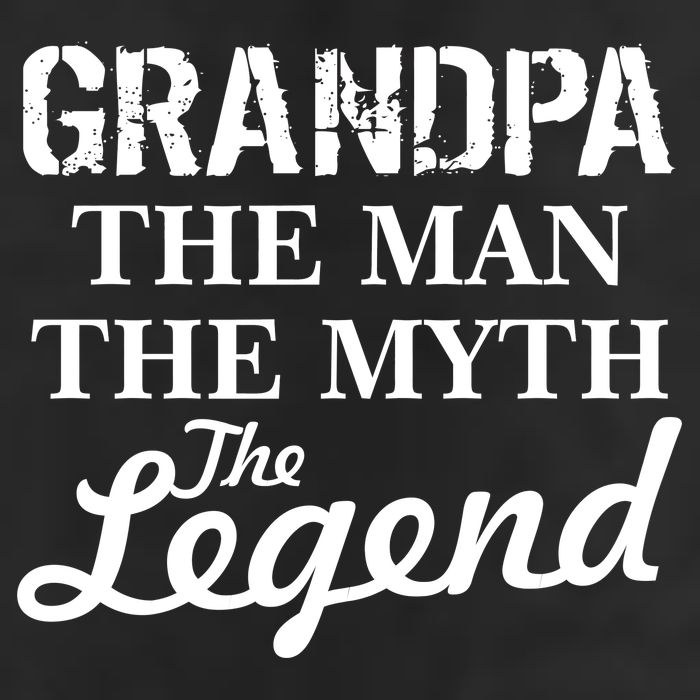 Grandpa The Man Myth Legend Golf Towel