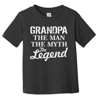 Grandpa The Man Myth Legend Toddler T-Shirt