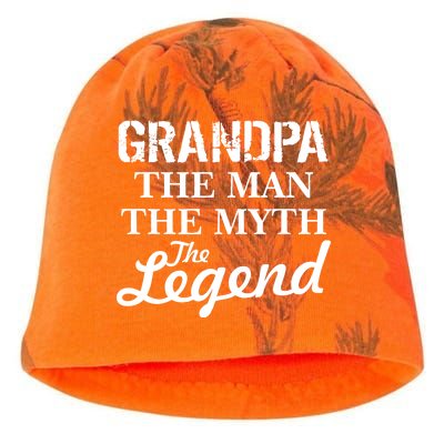 Grandpa The Man Myth Legend Kati - Camo Knit Beanie