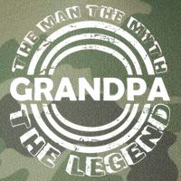 Grandpa The Man Myth The Legend Funny Legacy Tie Dye Trucker Hat