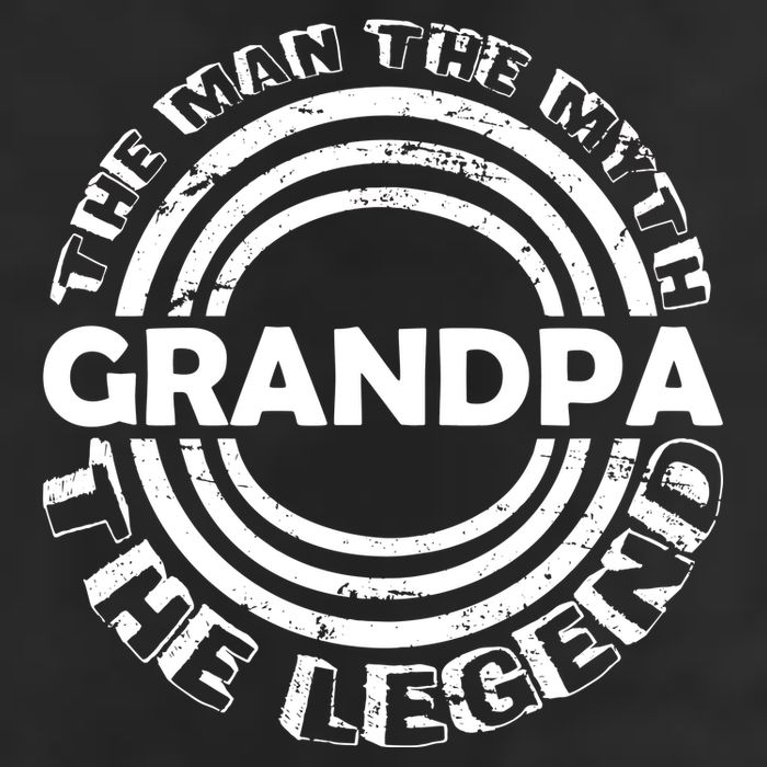 Grandpa The Man Myth The Legend Funny Adult Drive Performance Visor