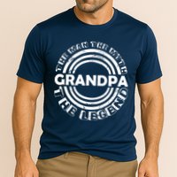 Grandpa The Man Myth The Legend Funny Performance Shirt