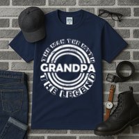 Grandpa The Man Myth The Legend Funny Tall T-Shirt