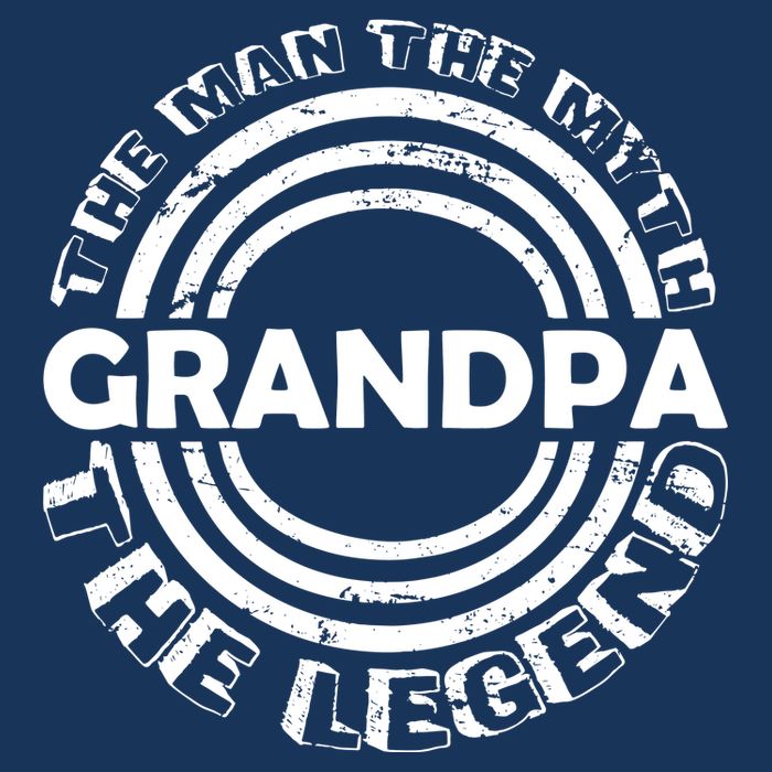 Grandpa The Man Myth The Legend Funny 16 in Basic Backpack