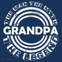 Grandpa The Man Myth The Legend Funny Poster