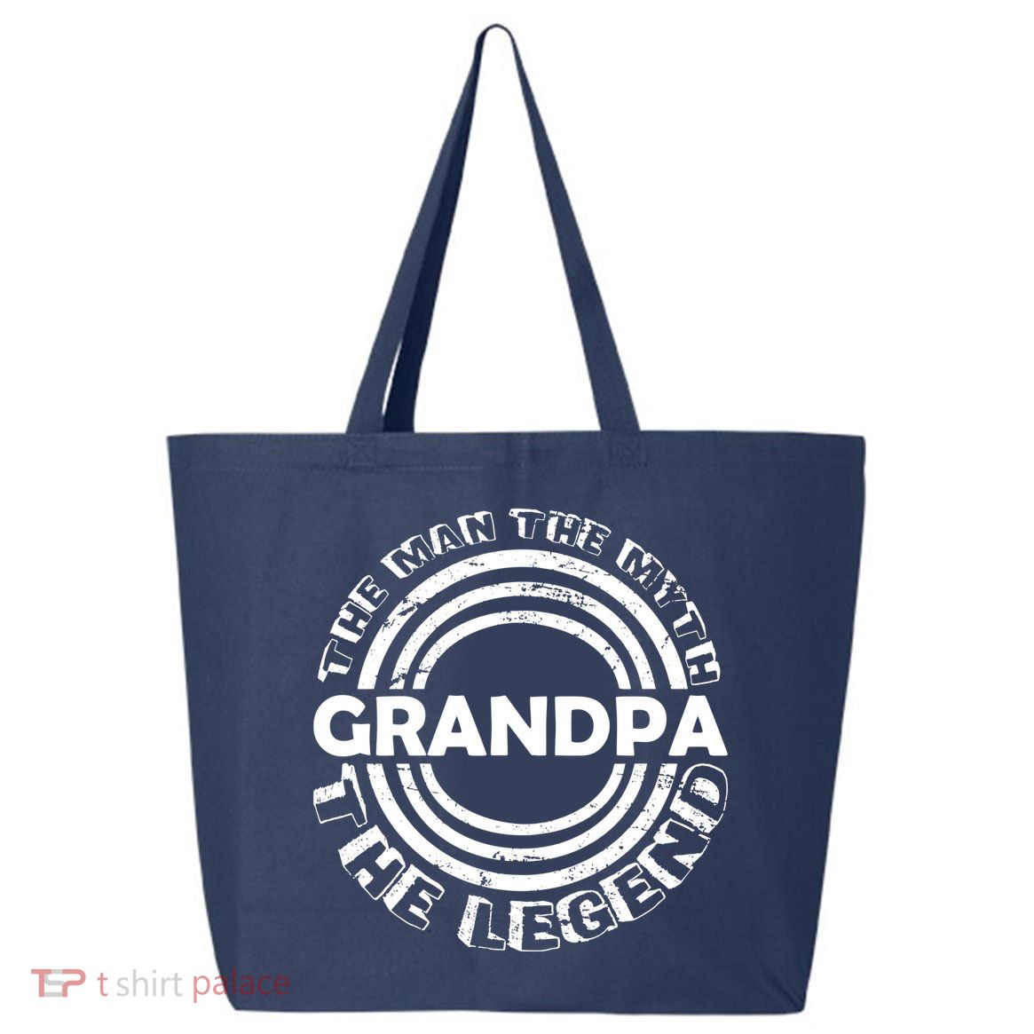 Grandpa The Man Myth The Legend Funny 25L Jumbo Tote
