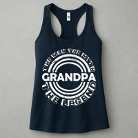 Grandpa The Man Myth The Legend Funny Womens Tank Top