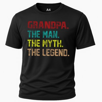 Grandpa The Man The Myth The Legend  Performance Shirt