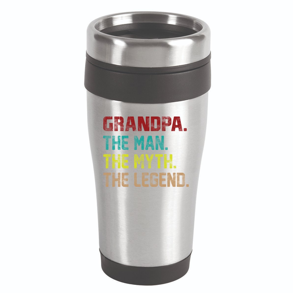 Grandpa The Man The Myth The Legend  16oz Travel Tumbler