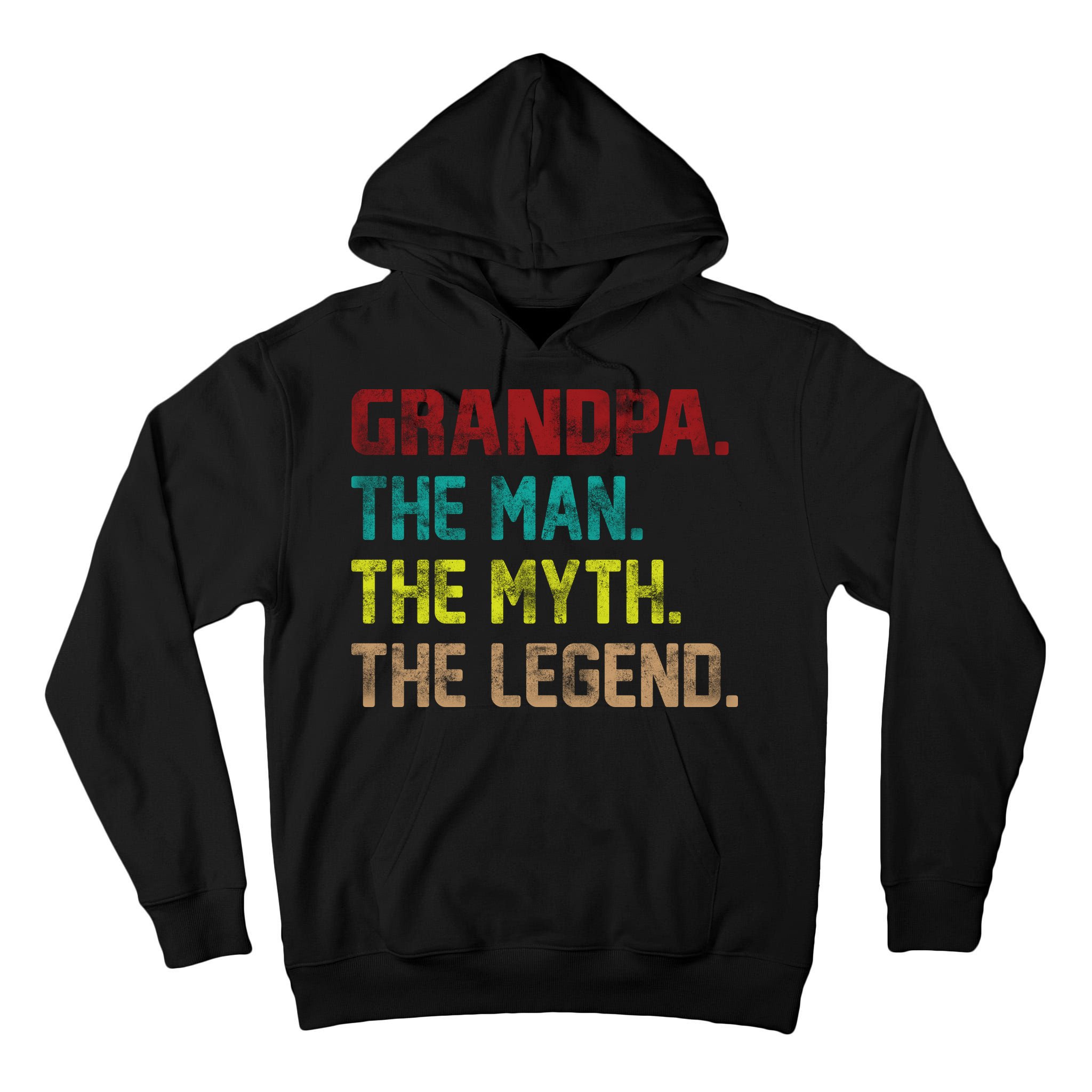 Grandpa The Man The Myth The Legend  Tall Hoodie