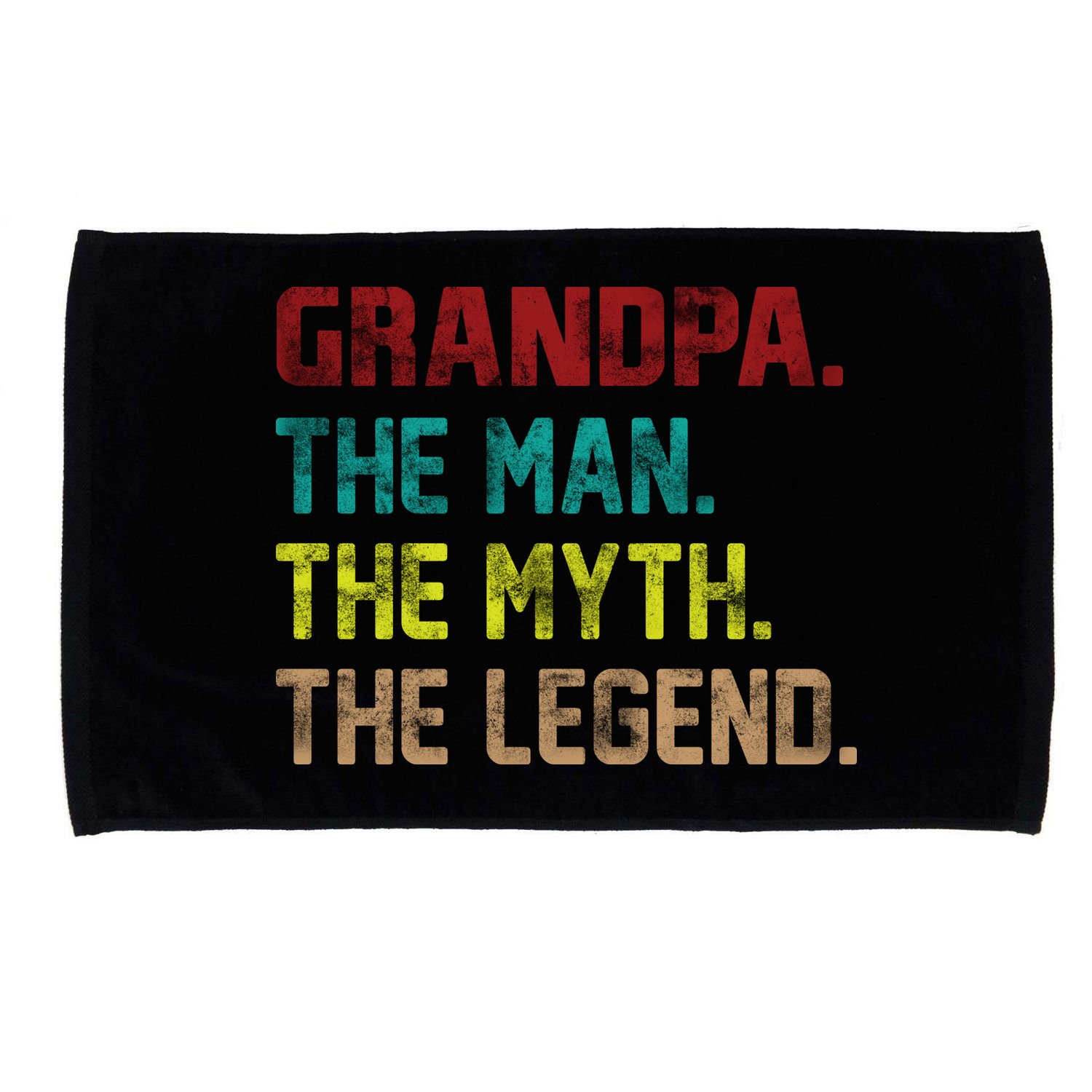 Grandpa The Man The Myth The Legend  Microfiber Hand Towel