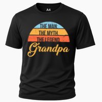Grandpa The Man The Myth The Legend Saying Performance Shirt