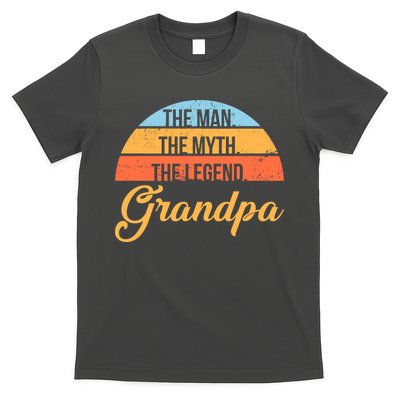 Grandpa The Man The Myth The Legend Saying T-Shirt