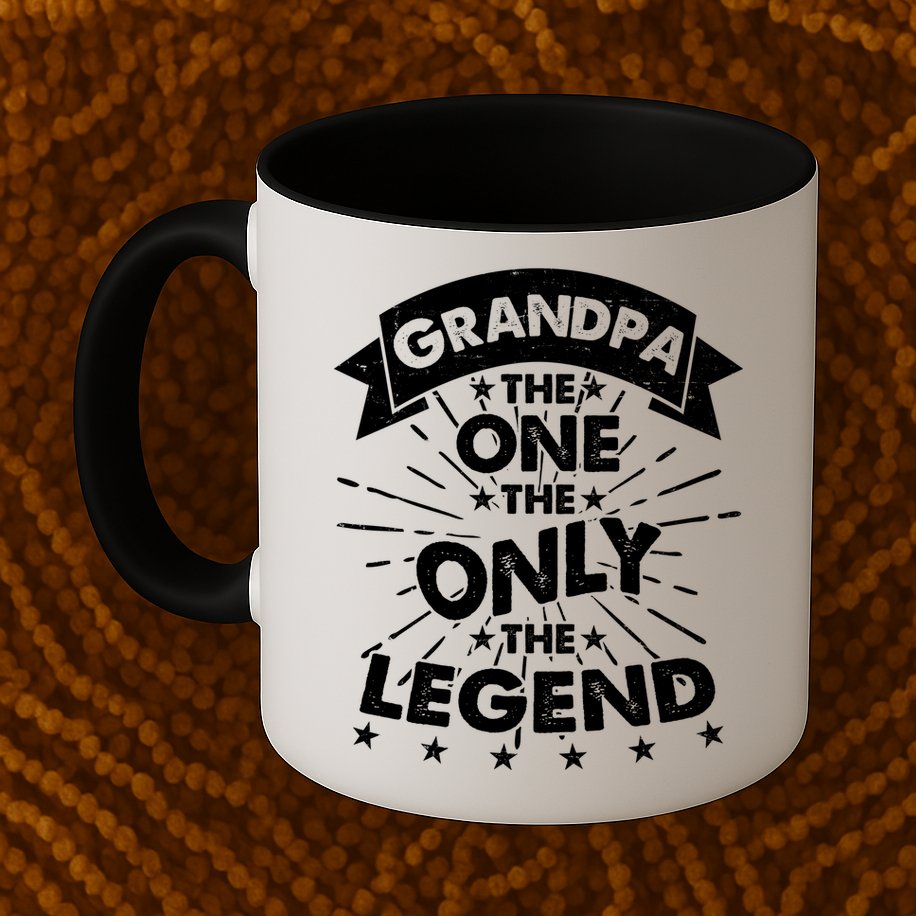 Grandpa The One The Only The Legend Mug