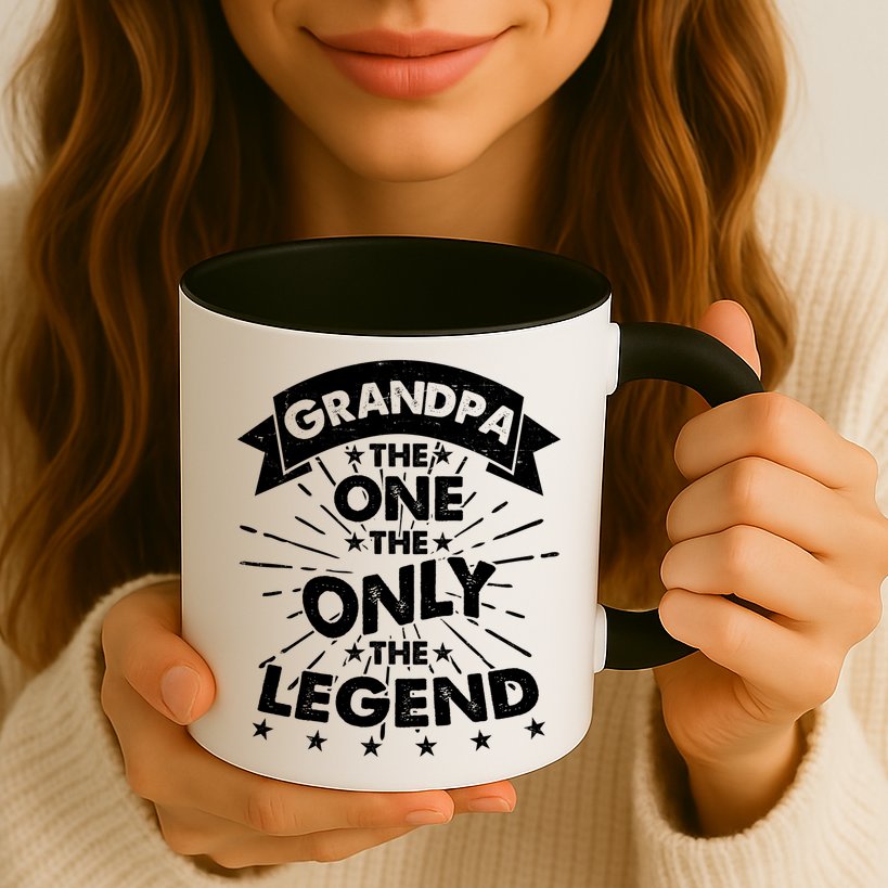 Grandpa The One The Only The Legend Mug