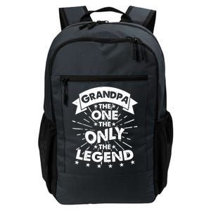 Grandpa The One The Only The Legend Daily Commute Backpack