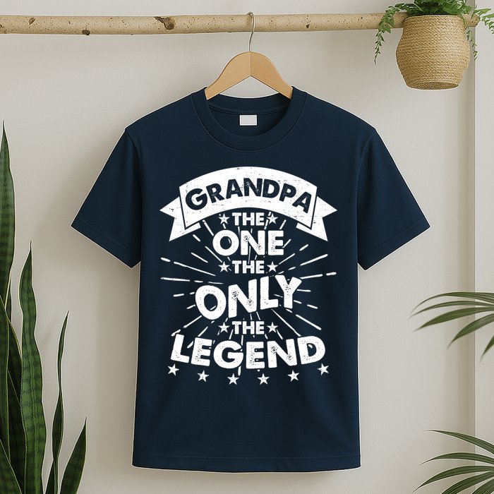 Grandpa The One The Only The Legend T-Shirt