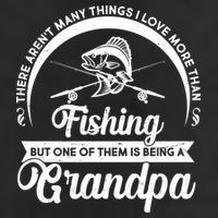 Grandpa There Aren't Many Things I Love More Than Fishing  Adult Drive Performance Visor