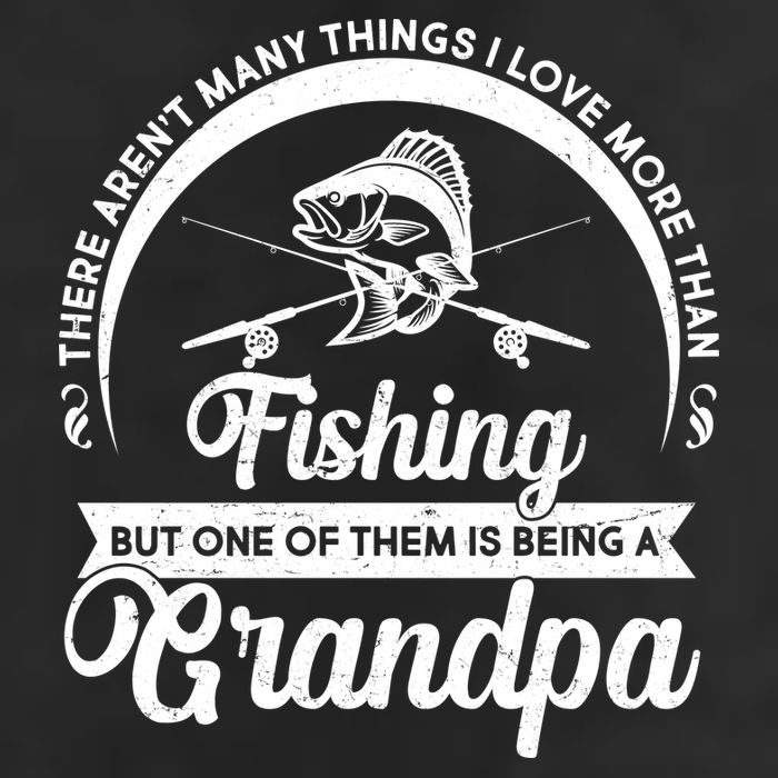 Grandpa There Aren't Many Things I Love More Than Fishing  Adult Drive Performance Visor