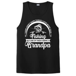 Grandpa There Aren't Many Things I Love More Than Fishing  PosiCharge Competitor Tank