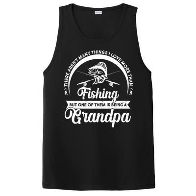 Grandpa There Aren't Many Things I Love More Than Fishing  PosiCharge Competitor Tank