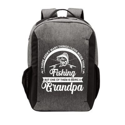 Grandpa There Aren't Many Things I Love More Than Fishing  Vector Backpack