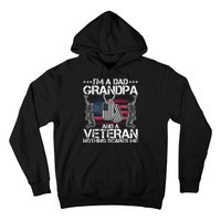 Grandpa Veteran Nothing Scares Me Hoodie