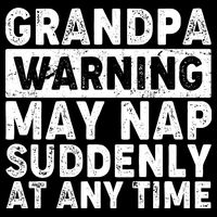 Grandpa Warning May Nap Suddenly At Any Time Flatbill Hat
