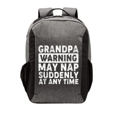 Grandpa Warning May Nap Suddenly At Any Time Vector Backpack