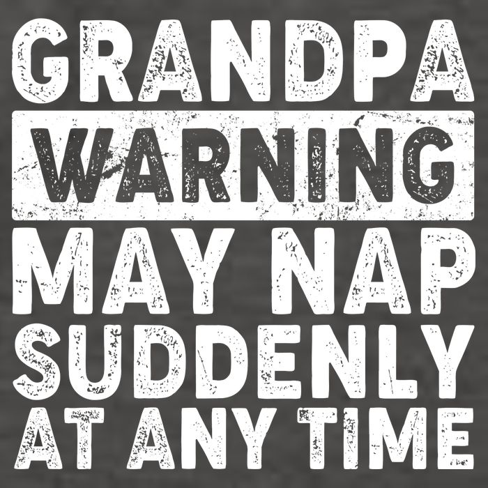 Grandpa Warning May Nap Suddenly At Any Time Vector Backpack