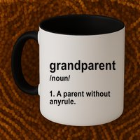Grandparents A Parent Without Any Rules Mug
