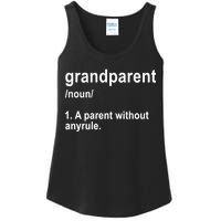 Grandparents A Parent Without Any Rules Ladies Essential Tank