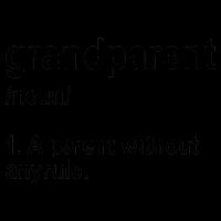 Grandparents A Parent Without Any Rules 16oz Travel Tumbler