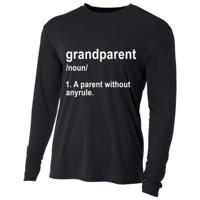 Grandparents A Parent Without Any Rules Cooling Performance Long Sleeve Crew