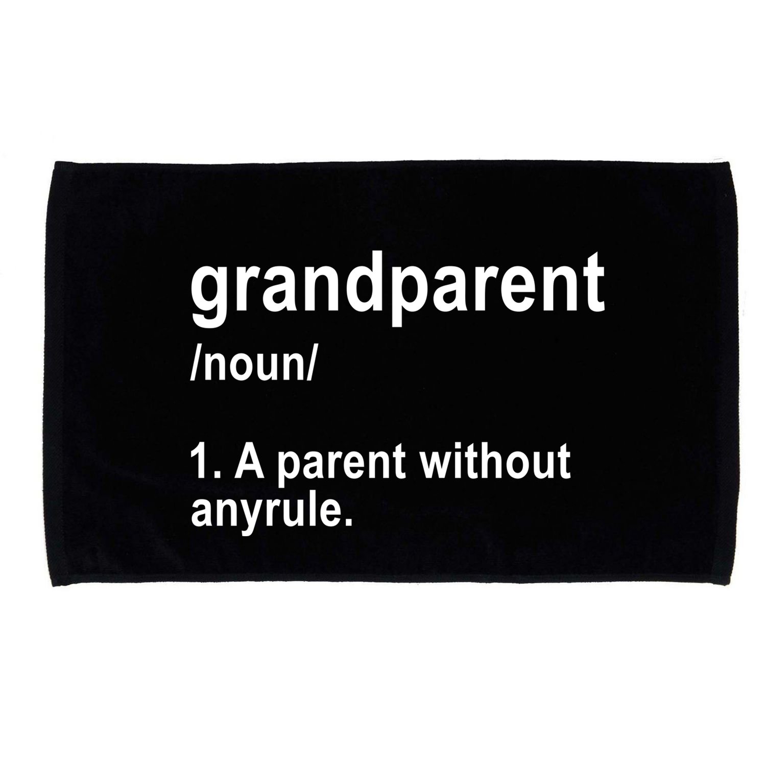Grandparents A Parent Without Any Rules Microfiber Hand Towel