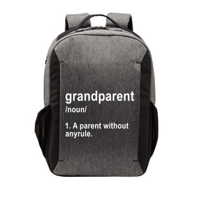 Grandparents A Parent Without Any Rules Vector Backpack